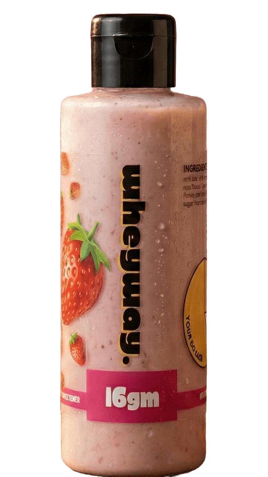 Rose & Strawberry Lassi